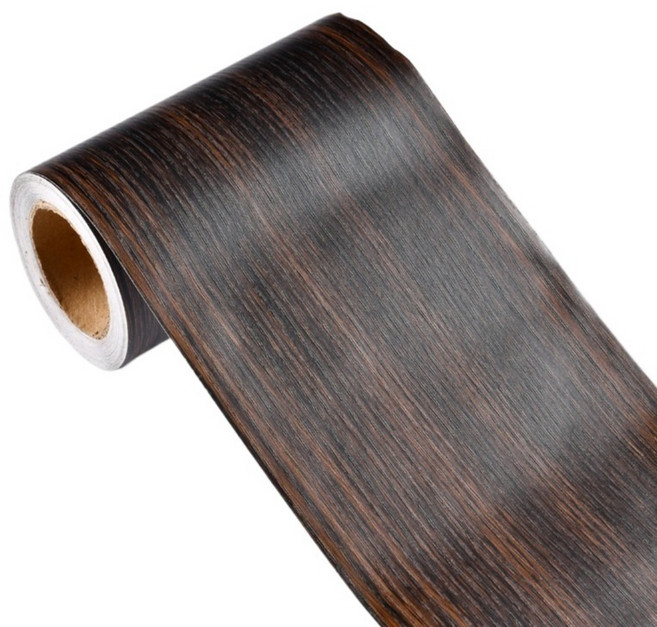 햇토끼 깔끔한 원목 무늬 문틀 리폼 시트지, 호두나무 무늬