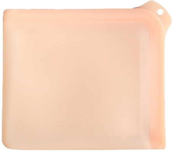 이지실리 샌드위치 실리콘 지퍼백 오렌지, FREE(one size), 1개, 1개입