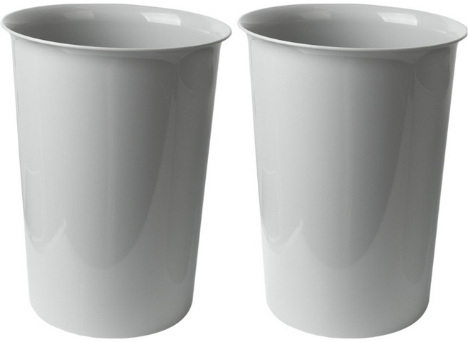 문일케미칼 코지 오픈 휴지통 13L x 2p, GRAY