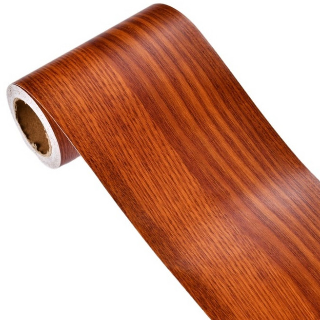 햇토끼 깔끔한 원목 무늬 문틀 리폼 시트지, 사펠리 나무 무늬