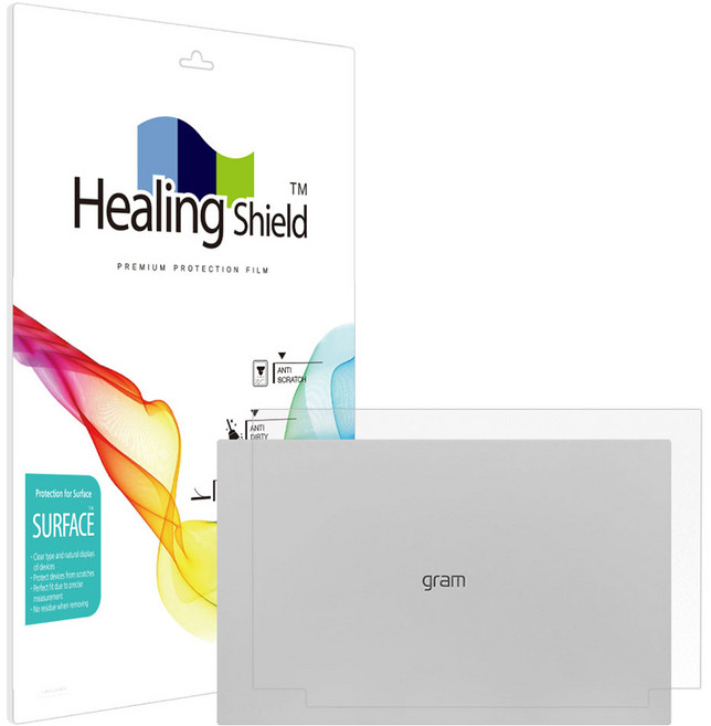 Healing Shield LG Gram AI 2026 15Z95U 15ZD95U 霧面上蓋防窺保護膜 2片組, 1套