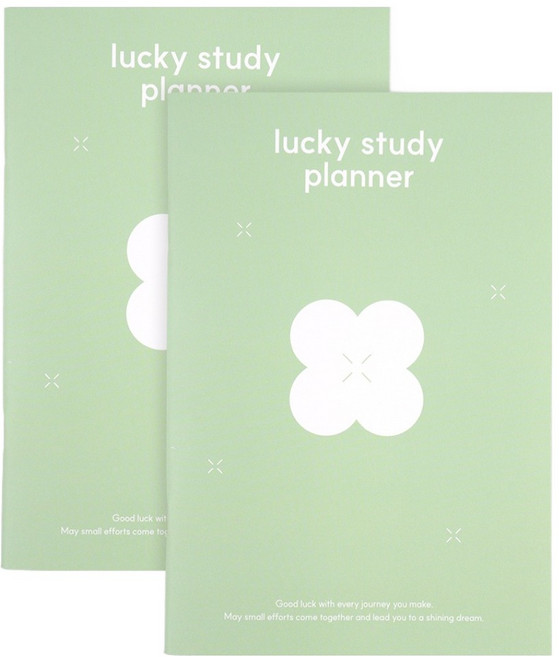 대시앤도트 럭키 1개월 스터디 플래너 ver 2, 01 럭키 그린, 2개