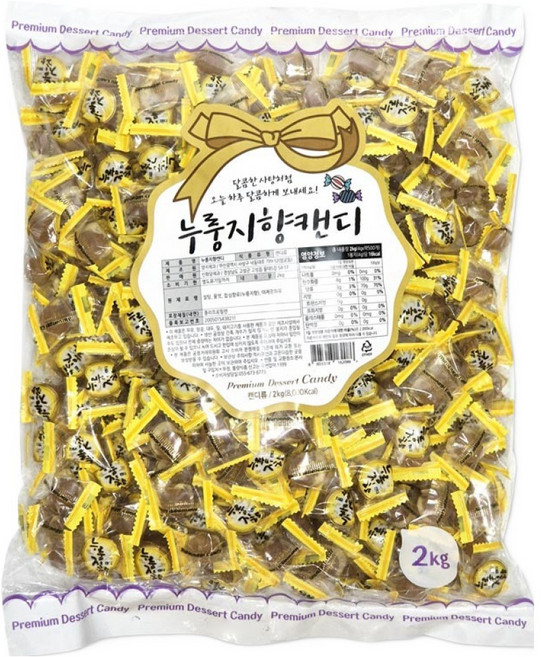 신화당제과 누룽지향 캔디, 2kg, 1개