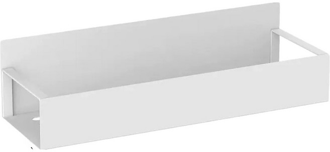 KOVIRA 견고한 자석 선반 거치대, 화이트, 1개