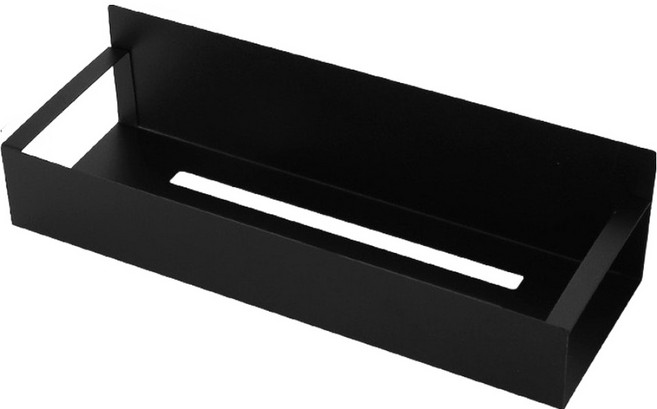 KOVIRA 견고한 자석 선반 거치대, 블랙, 1개