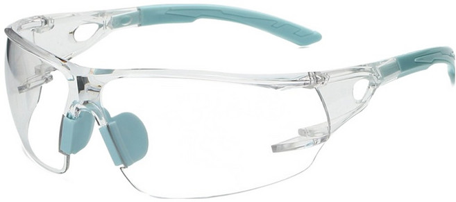 오버코드 파스텔 사이클링 야외 운동 눈 보호 고글형 선글라스 BRP3160, 블루, 1개