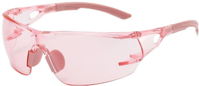 오버코드 파스텔 사이클링 야외 운동 눈 보호 고글형 선글라스 BRP3160, 핑크, 1개