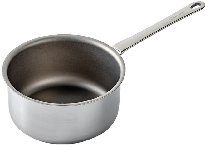 CLADIN 電磁爐鈦金迷你醬汁鍋, 銀色, 1個, 14cm
