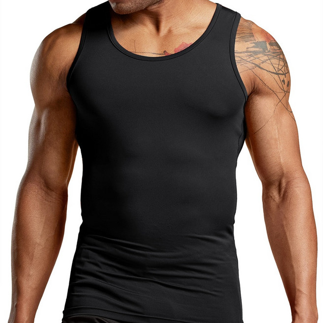 애슬리오 남성용 피트니스 민소매 티셔츠 3p