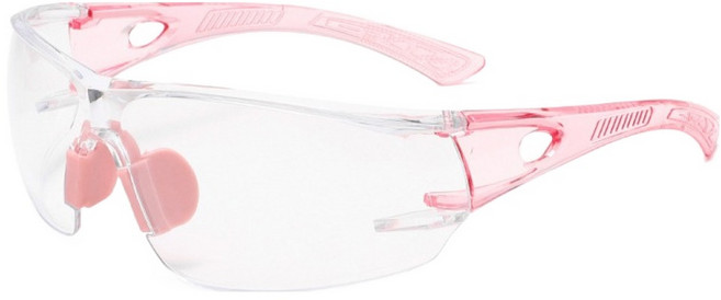 오버코드 사이클링 방풍 및 모래 보호 고글형 선글라스 BRP3162, 투명핑크, 1개
