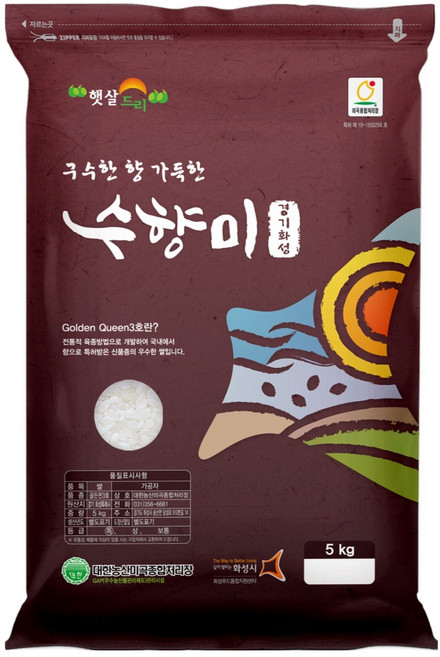 수향미 대한농산 수향미, 5kg, 1개, 특등급