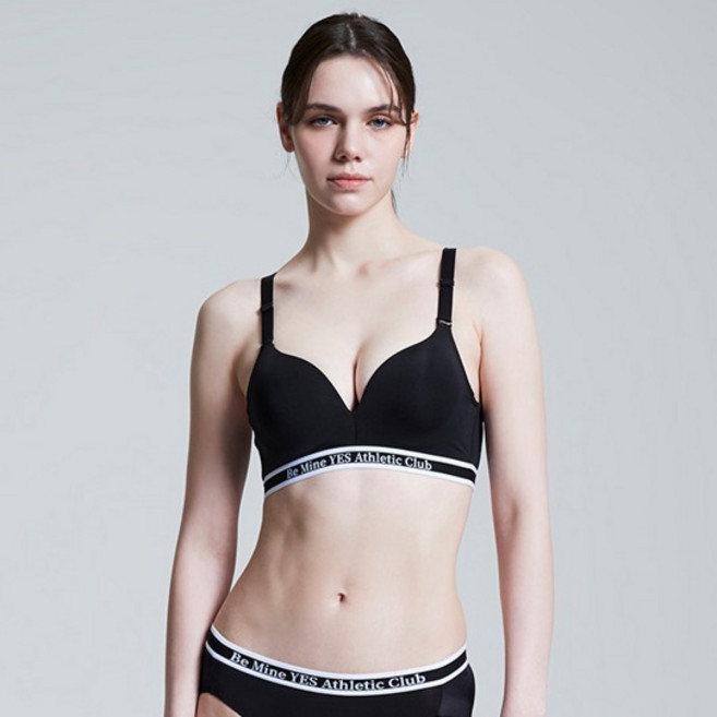 예스 여성용 애슬래틱 스포티 노와이어 브라