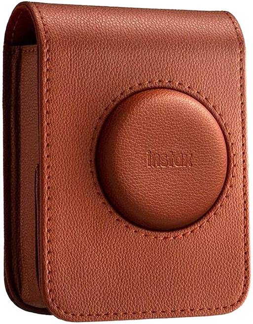 FUJIFILM 富士 Instax Mini EVO 相機包 棕色, 1個, 單一商品