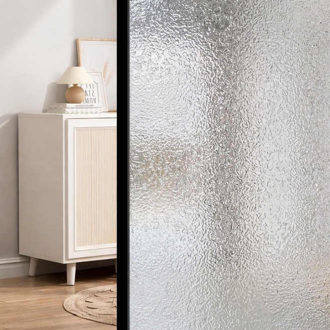 또드림 무점착 사생활 보호 시트지, 물결무늬