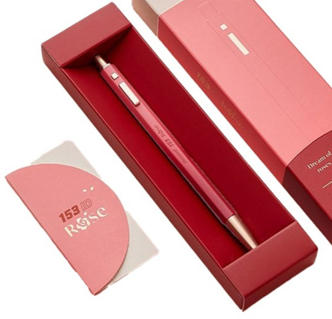 모나미 153 아이디 로즈 메탈 펜 0.7mm, 1개