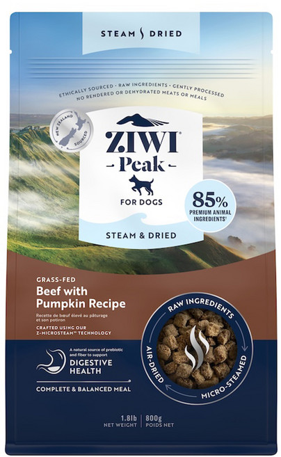 ZIWI Peak 滋益巔峰 全齡犬 微蒸熟成85%鮮肉糧 草飼牛, 1個, 800g, 牛肉