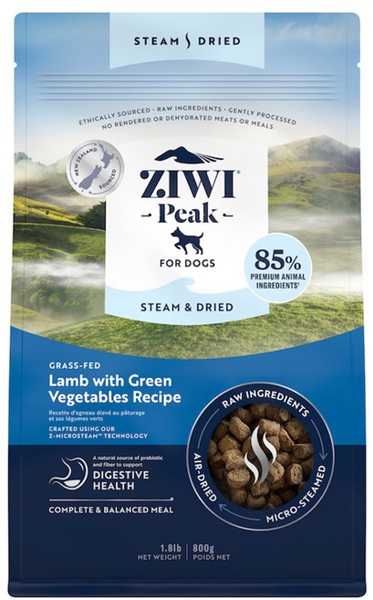 ZIWI Peak 滋益巔峰 全齡犬 微蒸熟成85%鮮肉糧 草飼羊, 1個, 800g, 羊肉