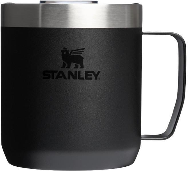 STANLEY EVERYDAY系列 滑蓋不鏽鋼咖啡馬克杯, 消光黑2.0, 1個, 350ml
