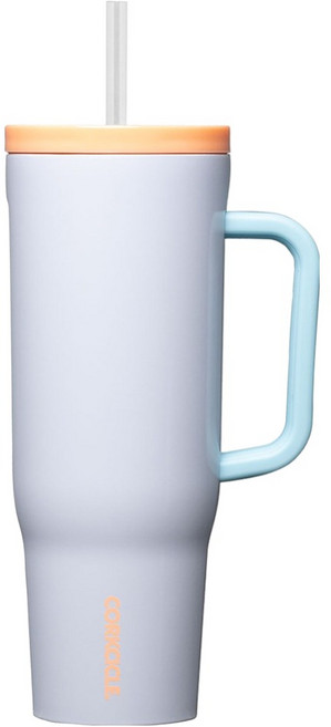 CORKCICLE. 酷仕客 Cruzer 不鏽鋼保冷大容量手柄吸管隨行杯, 溜冰約會, 1個, 1.18L