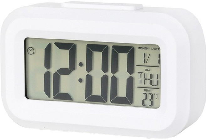 랩앤툴스 꿀잠 알람시계, 화이트