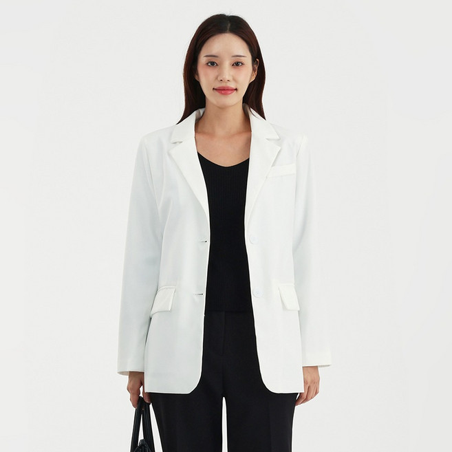 Elsso 女款Oversize日常西裝外套