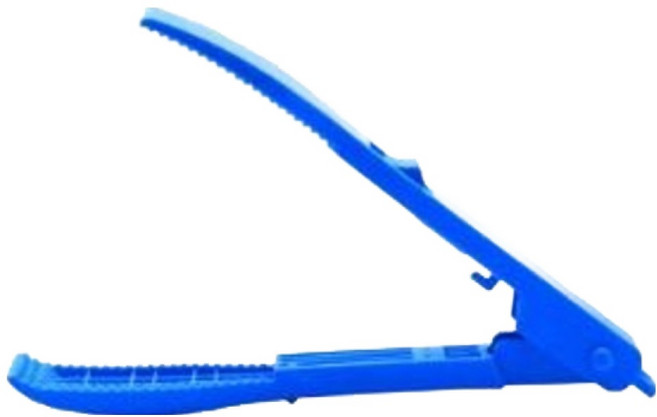 999피싱 카라비너 낚시용 물고기 피쉬그립, 블루, 1개