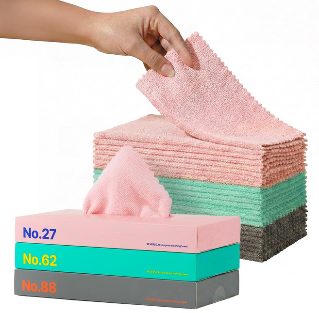 디센느 리버스 다용도 극세사 타월, B타입, 1세트