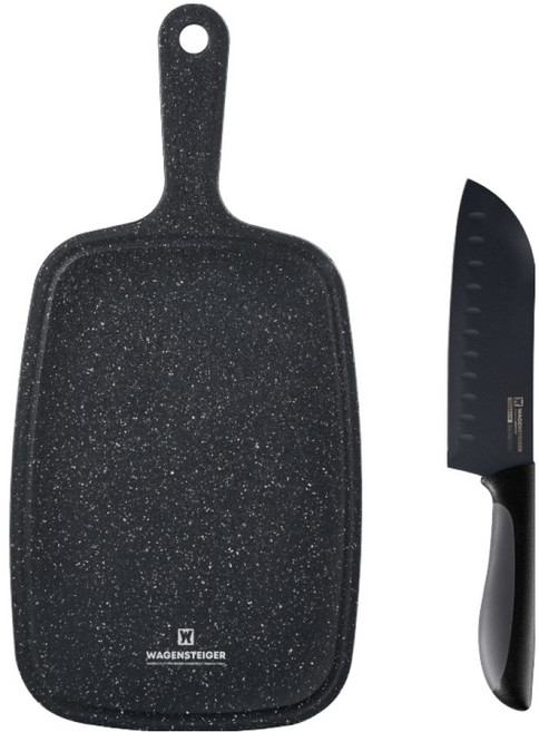 바겐슈타이거 블랙 칼도마 2종 세트, 1세트, 산도쿠 식도 + 마블 핸디도마 소