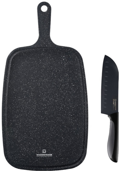 바겐슈타이거 블랙 칼도마 2종 세트, 1세트, 산도쿠 식도 + 마블 핸디도마 대