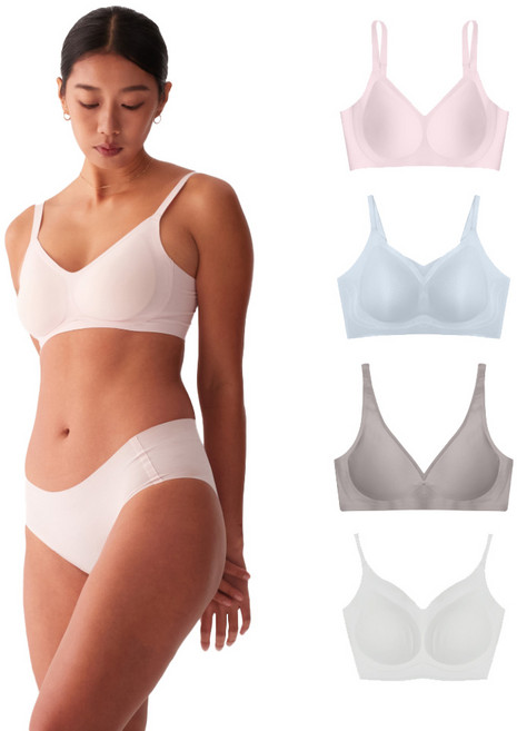 24hrs. 無感失憶內衣4件組 女孩款