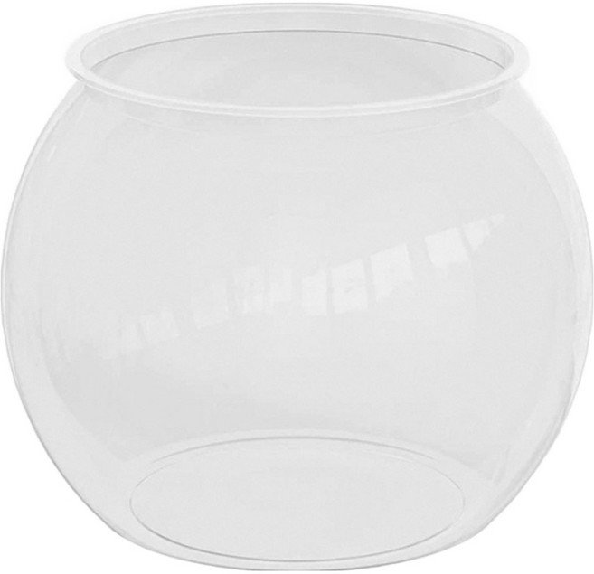 Mopik 圓形迷你水族箱 魚缸, 單一顏色, 1個