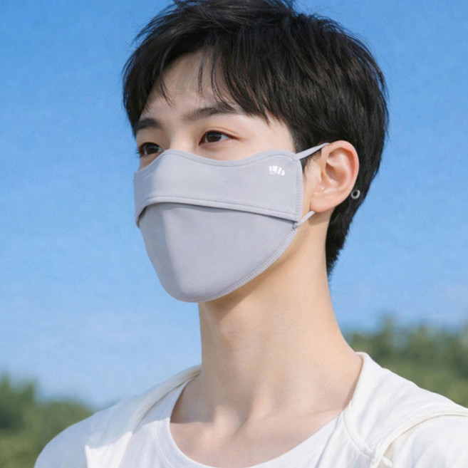 더시럽 햇빛 가리개 마스크 2p