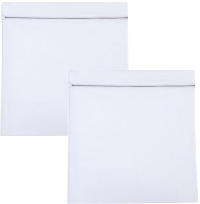 하이퍼플래닛 초대형 메쉬 침구 세탁망 대형 100 x 100 cm, 화이트, 2개