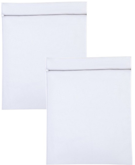 하이퍼플래닛 초대형 메쉬 침구 세탁망 대형 90 x 110 cm, 화이트, 2개