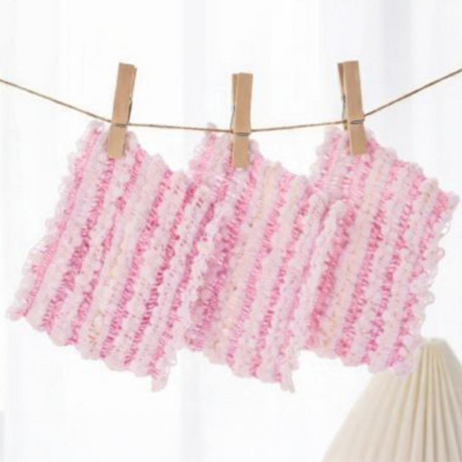 소소하우스 여성 세안 헤어캡 목욕 샤워용 16 x 16 cm, 핑크, 3개