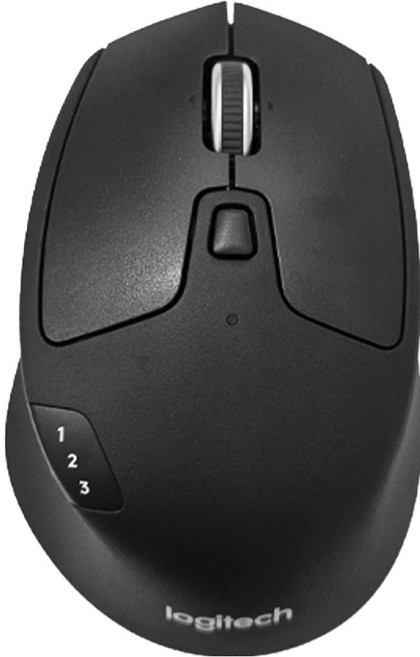 로지텍 M720 Triathlon 멀티 컴퓨터 무선 마우스, M-R0062, 블랙