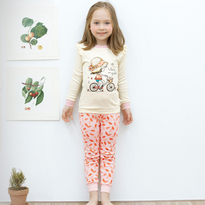 메이키즈 피크닉자전거 30수 후라이스 상하의 세트