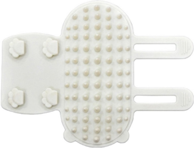 유인지화 고양이 얼굴 긁기 코너 부착 셀프 브러시, 화이트, 4개