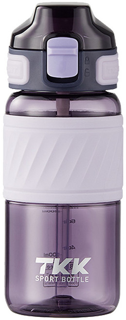 TKK 哈倫運動水壺 Tritan, 耀石紫, 500ml, 1個