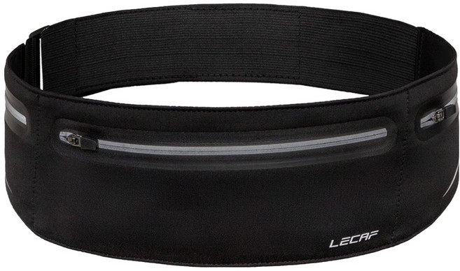 르까프 러닝 벨트 LE6R001BLK, 블랙, 1개