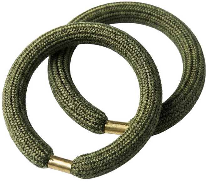 디펜즈만 군용 바지 밀리터리 고무링, 카키, 2개