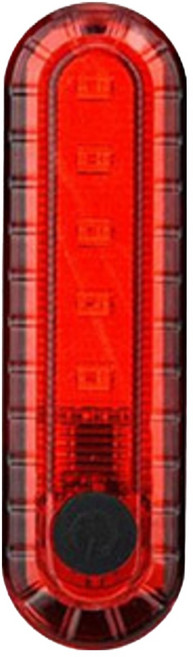 런버드 충전식 LED 자전거 후미등 라이트, 레드, 1개