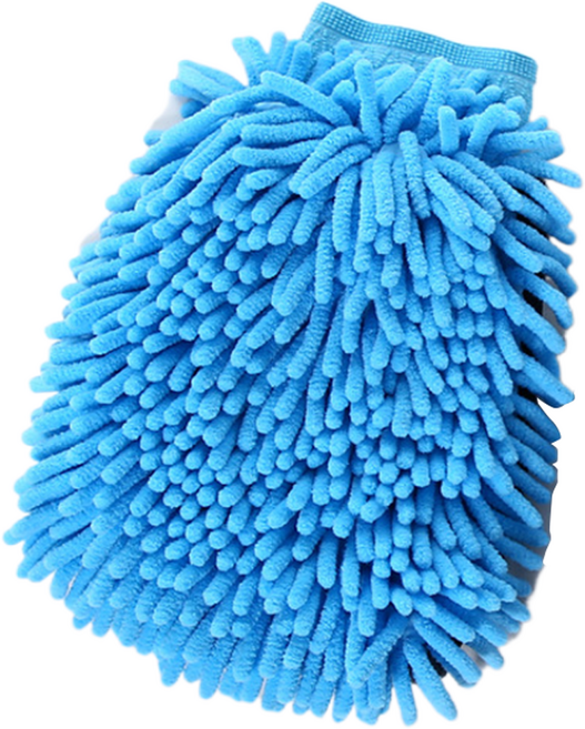 테마스 세차 청소 장갑, 스카이블루, 1개