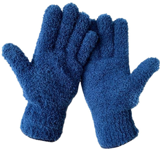 태미스 다용도 청소장갑 20 x 20 x 5 cm, 다크 블루, 1세트