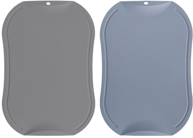 도블레 국내산 칼집나지 않는 항균도마 소프트그레이 + 블루그레이 세트, 소프트그레이, 블루그레이, 1세트