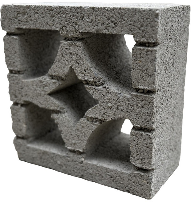 위드블럭 버라이어티 공간 인테리어 마감 블럭 D5 다이아몬드, 그레이, 1개