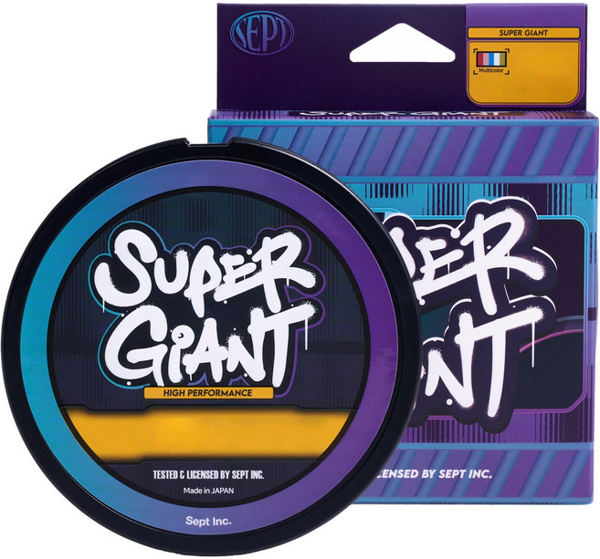 Sept Super Giant 多色 0.8號 150m, 1個