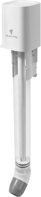 원더펑 멀티유스 수압식 뚫어뻥 + 벽거치대 + 전용물컵 세트, 원더펑 벽걸이패키지(본품+벽거치대+전용물컵), 화이트