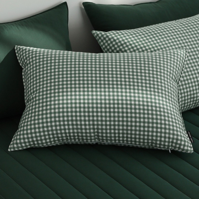 헬로우슬립 런던체크 먼지없는 베개커버