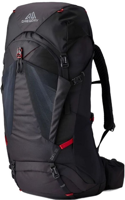 그레고리 줄루 남성 등산가방 55L MD/LG, Volcanic Black